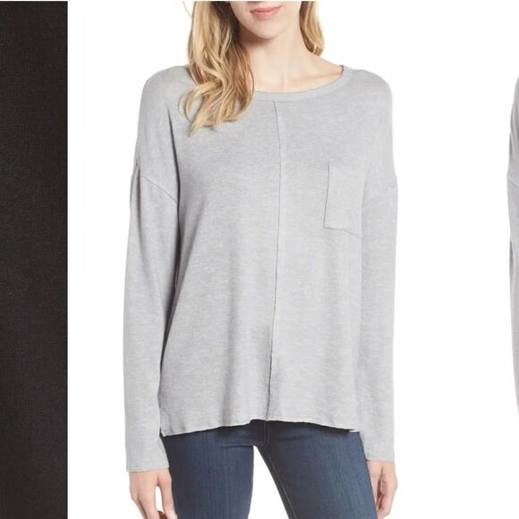 Caslon Nordstrom cozy pocket top - Picture 1 of 10